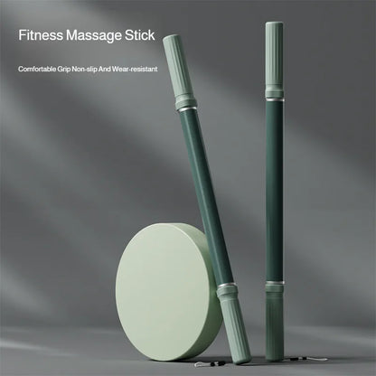 Extra Long Yoga Massage Stick, Deep Tissue Muscle Roller for Back & Leg Fascia Release, Fitness Stretching Accessory