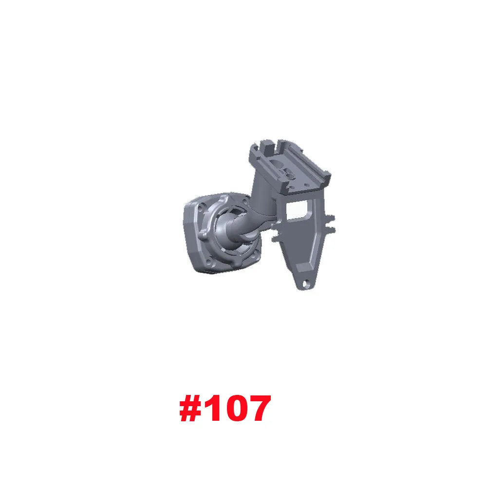 HGDO Interior Rear View Mirror Arm Bracket for Toyota Universal  Inside Mirror Mount Stem for Dash Cam DVR Video Recorder