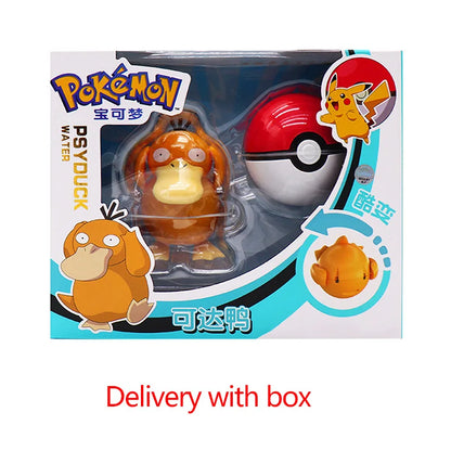 Pokemon Figure ball transform Action Gyarados Charizard Venusaur Blastoise Mewtwo Pikachu Mew Snorlax Poke ball Pokeball gift