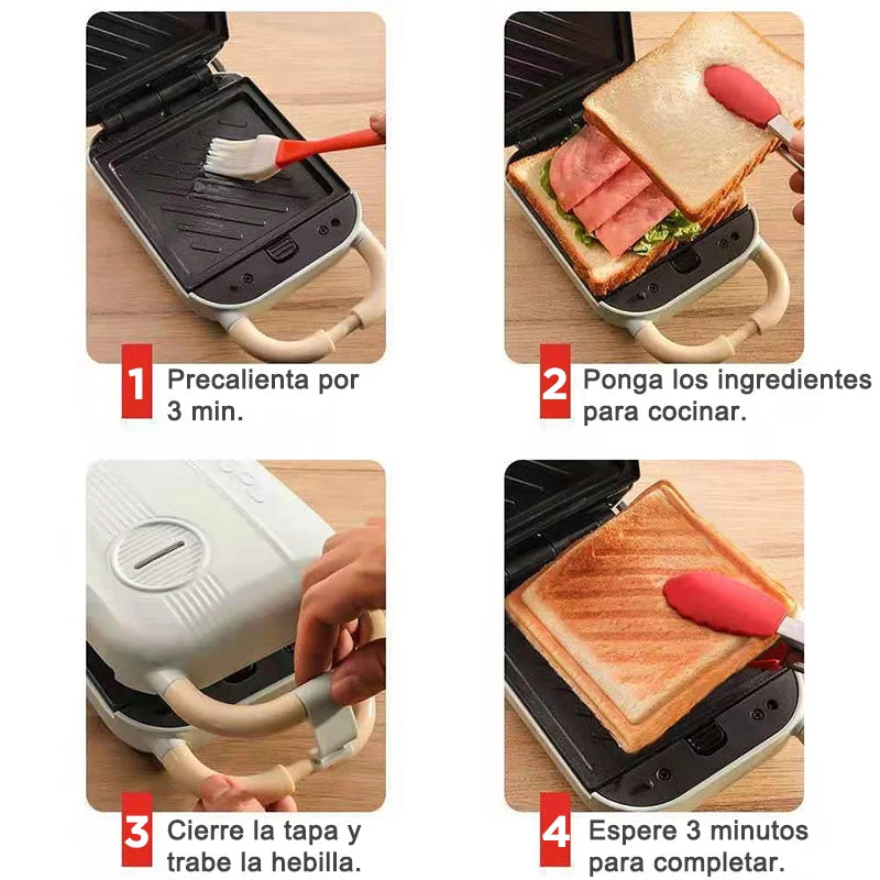 YIDPU 2026 3-in-1 Electric Toaster Waffle Maker Breakfast Pancake Donut Egg Waffle Fish Cake Oven - Sandwich Maker