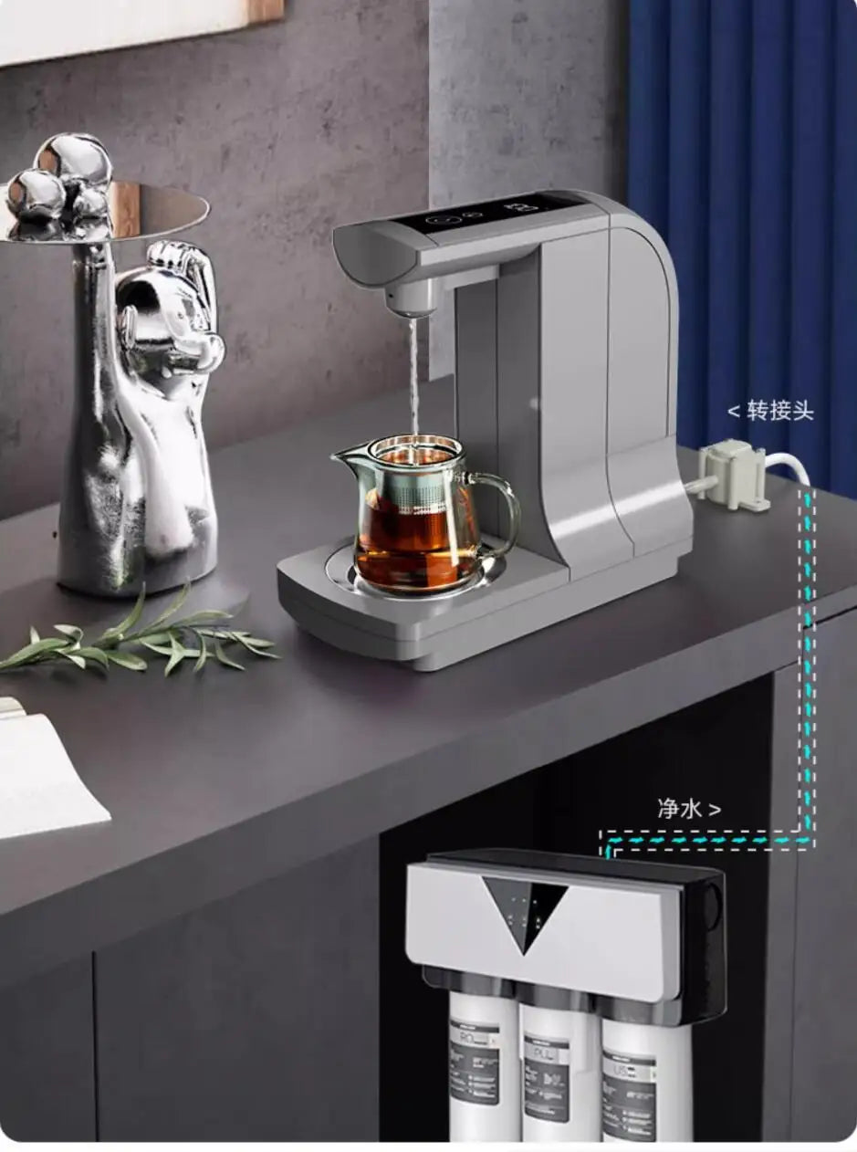 220V Desktop Pipeline Machine No Water Tank Inner Liner Instant Hot Water Dispenser Small Home Direct Drinking Machine