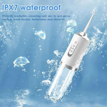 Water Dental Waterpick Irrigator Ipx7 Waterproof Irrigation Mouthwash Machine Oral Floss Flosser Irigator For Teeth Cleaner