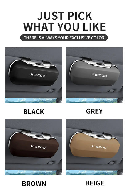 For Chery Jaecoo J7 Phev J8 SHS Omoda C9 5 EV Key Cover 2025 Accessories Car Visor Sunglasses Car Glasses Case Glasses Clip Box