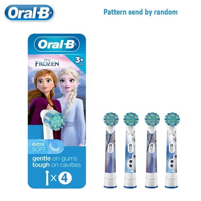 Oral B EB10 Toothbrush Heads for Kids Soft Bristle Electric Tooth Brush Replacement Refill Children's Teeth Cleaning Star Wars