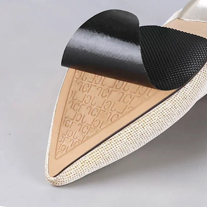Shoe Sole Anti Slip Stickers Cuttable High Heels Anti Damage Patch Shoes Wear Resistant Self Adhesive Stickers Protective Paster