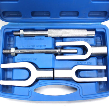 5Pcs Fork Crowball Head Removal Tool Car Ball Head Extractor Steering Arm Tie Rod Ball Head Remover Puller