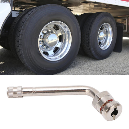 10 Pcs Tire Valve Stems Truck Tire Valve Stems TR545D 60 Degree Valve Stem for Alcoa 22.5inch 24.5inch Aluminum Wheels TR545D