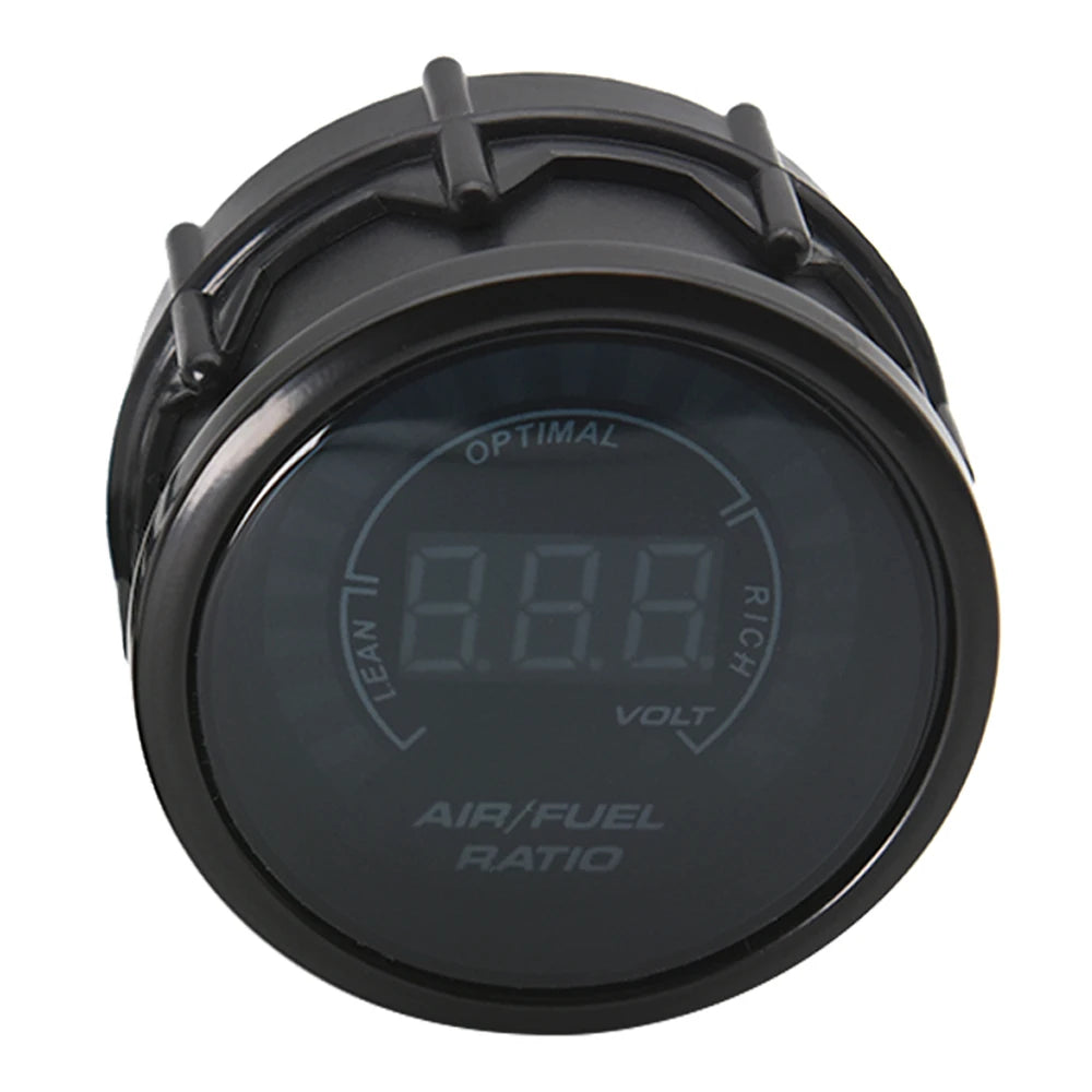 Digital 52mm Air Fuel Ratio Gauge LED Digital Display With Narrowband O2 Oxygen Sensor 06J906262AA for Gasoline Car 12V