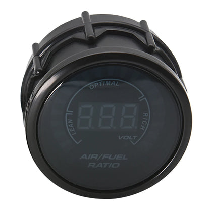 Digital 52mm Air Fuel Ratio Gauge LED Digital Display With Narrowband O2 Oxygen Sensor 06J906262AA for Gasoline Car 12V