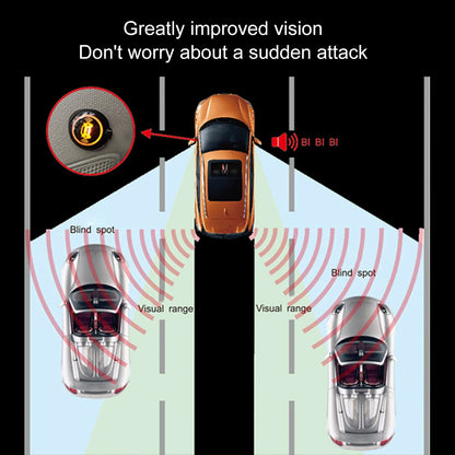 Car bsd blind spot monitoring system 24GHz microwave radar blind spot detection system LCA bsm blind area lane change assistance