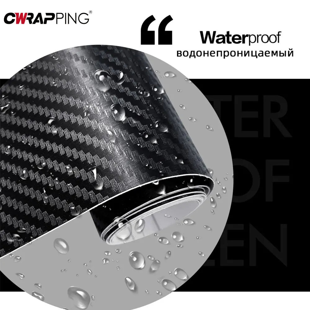 Glossy Matte Carbon Fiber Vinyl Car Wrap Films Bubble Free for Car Sticker Laptop Skin Phone Cover Motorcycle Vehicle Decal