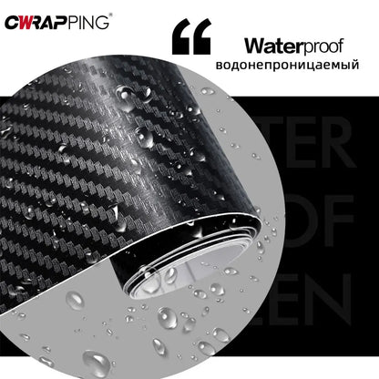 Glossy Matte Carbon Fiber Vinyl Car Wrap Films Bubble Free for Car Sticker Laptop Skin Phone Cover Motorcycle Vehicle Decal