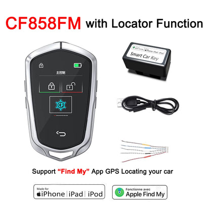 Universal LCD Smart Display Touch Screen Remote Car Key Fob For BMW Hyundai Kia Lada Toyota Honda Mercedes Benz Renault Chery VW