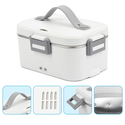 New Electric Lunch Box 80W Portable  Food Heater Bowl 1.8L for Car Truck Homes Offices Dining Box Microwave Oven EU US Plug