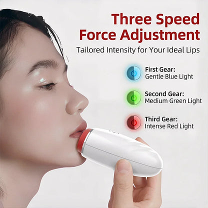 Electric Lip Plumper Device Professional Lip Enlarger with Suction for Fuller Lips Plumper Sexy Bigger Thicker Plump Portable