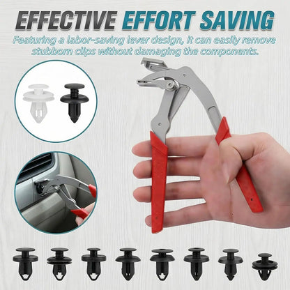 Automotive Panel Clip Removal Pliers Anti-Slip Grip Car Interior Trim Clip Pliers Auto Trim Puller Fastener For auto repair tool