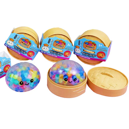 Dumpling Squishy Mysteries Dumplings Stress Relief Fidget Toys Home Office Desk Accessories Party Gift Mystery Dumpling Squishy