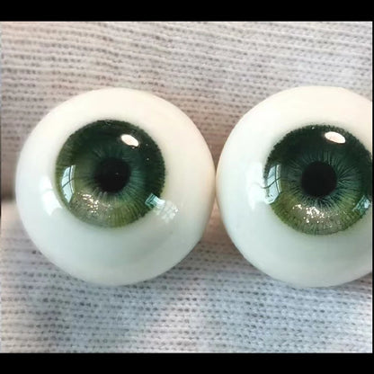 Resin Eyes Doll Eyeball Blue Red Eyes Doll Accessories For 1/6 1/8 1/3 BJD Doll DIY Handmade Eyeball 10mm/12mm/14mm/16mm/18mm