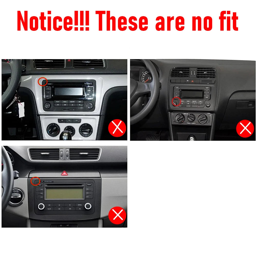 7''  For VW Polo MK4 2001-2007 Car Radio Stereo Android 15 Auto Navi CarPlay Wifi Rear Camera Head Unit GPS FM BT Google Map FM