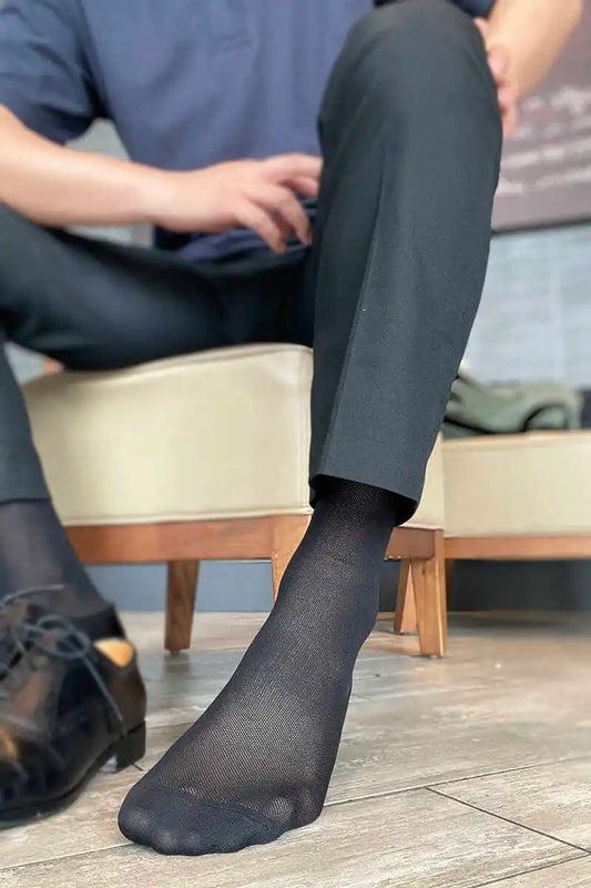 Calf Socks Mesh Net Nylons Pure Sexy Adorable Mature Socks Short Socks Daily