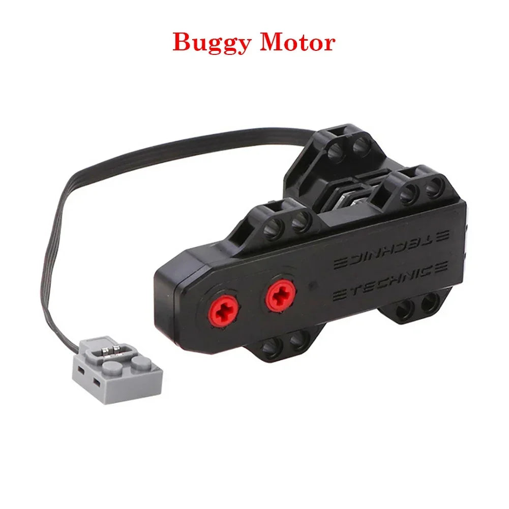 MOC Power Functions Parts Technical Servo Train Buggy M Motor 8883 Modified IR Remote Power Group Sets Lithium Battery Box 9686