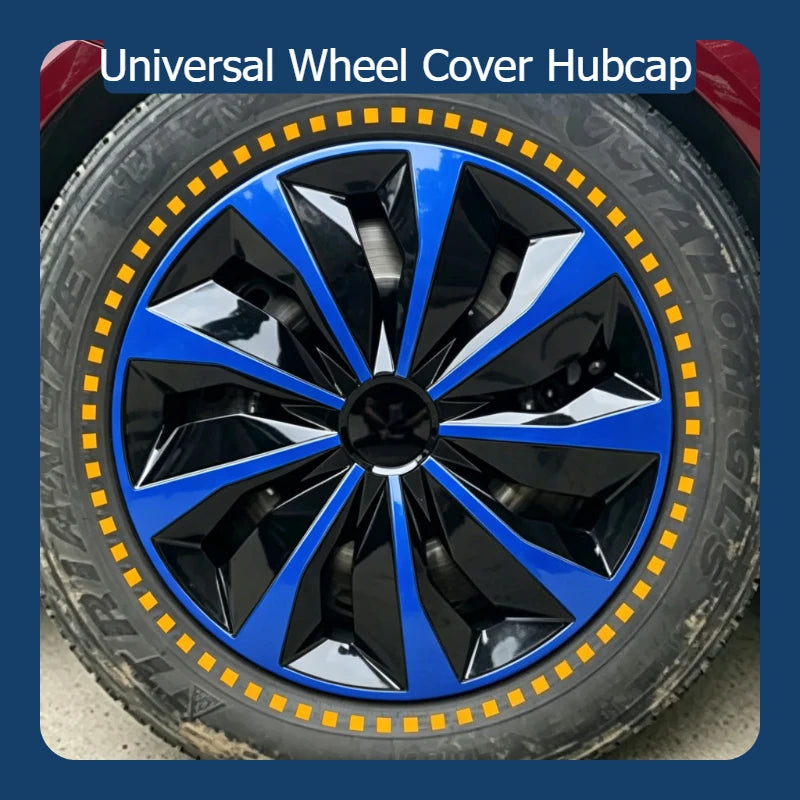 R17 Blade Style Hub Cover for Iron Rim Wheel 4pcs/set Car Steel Wheel Hub Cover Replacement Hubcap Universal Car Tire Accessory