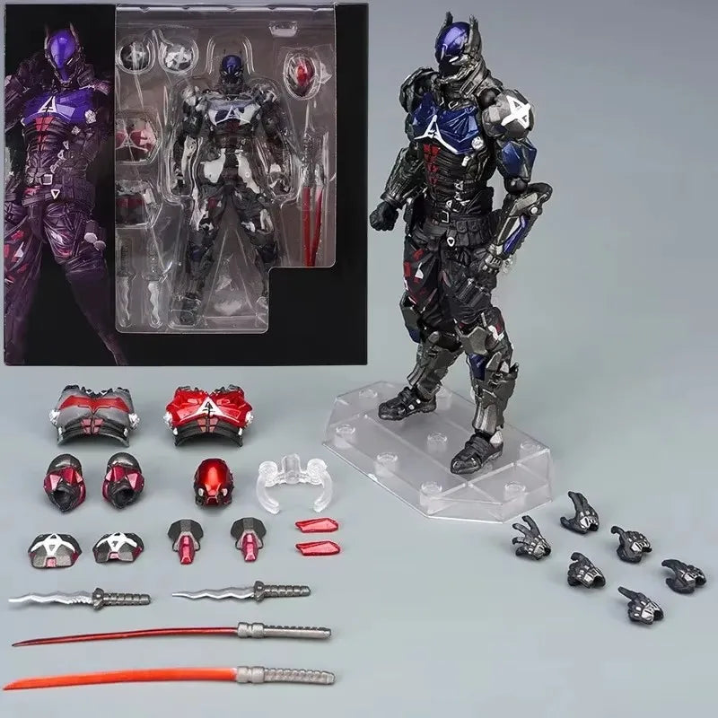 AMAZING YAMAGUCHI Arkham Knight Batman Red Hood Robin Jason Todd Figuarts Game Model Toy Collection Kids Gift