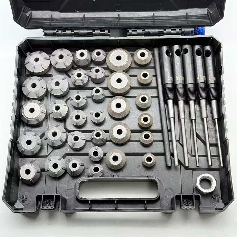Automotive Valve Seat Reamer Set 17mm-34mm High Quality Valve Seat Repair Tool Grinding Wheel Motorcycle Valve Seat Tool