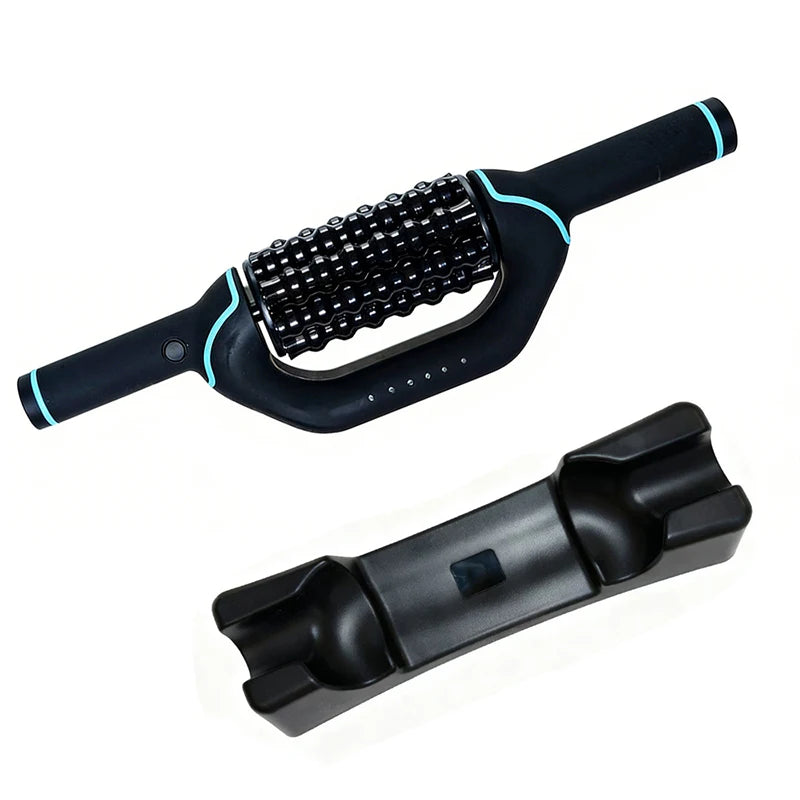 Electric Massage Handheld Roller Impact Massager For Deep Tissue And Muscle Relaxation, Rechargeable Rolling Percussive Massager
