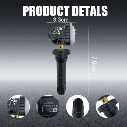 1/4PCS Tire Pressure Monitoring Sensor TPMS 8889081697 For Geely ZEEKR Lynk Co Volvo Smart Compatible With 80002489 433MHz