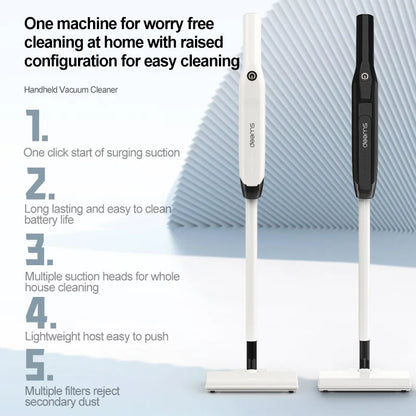 Handheld Vacuum Cleaner 20000Pa Suction Wireless Powerful Vacuum Cleaner Low Noise Multiple Accessories to Meet Your Needs