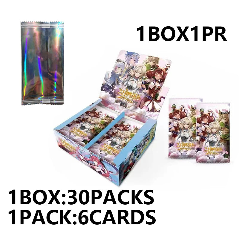 Goddess Story Collection Cards PR Booster Box Pack Full Set Bikini Puzzle Tcg Sexy Girl Party Game Playing Cards