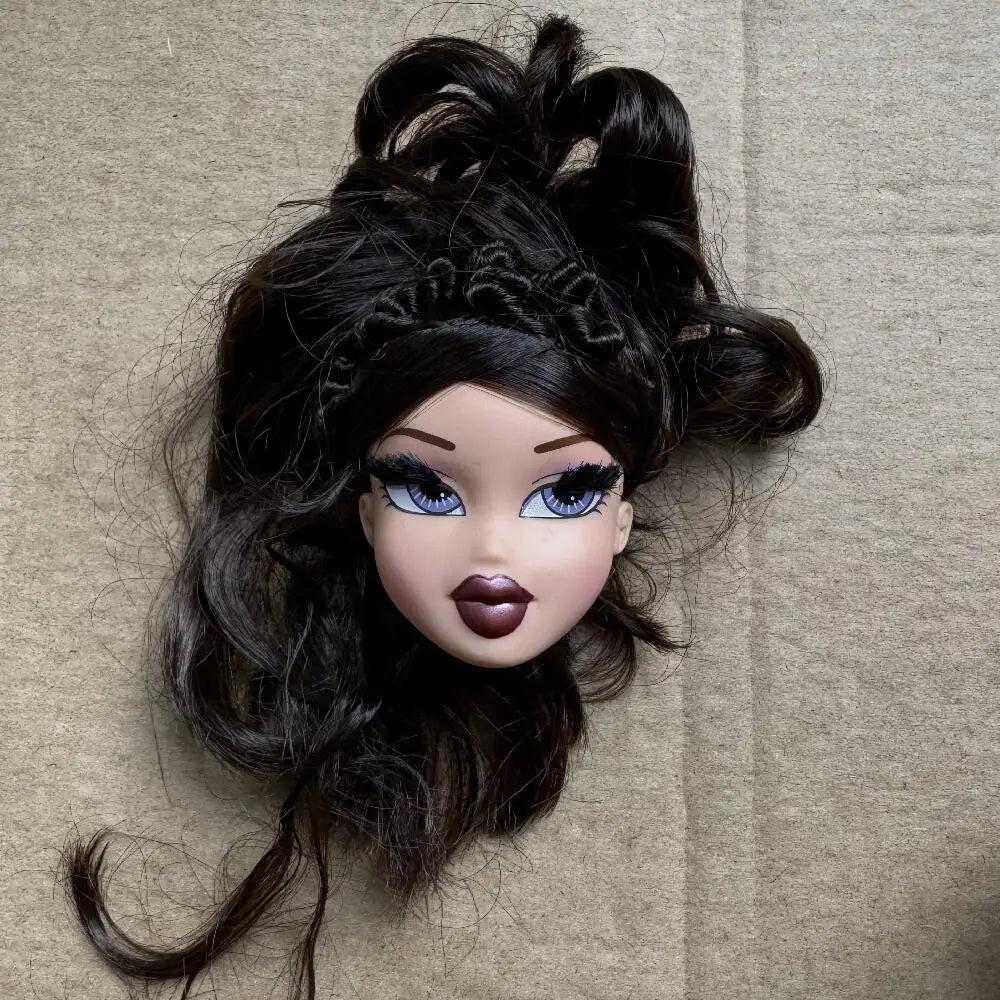 2001 Version Original Brazz Doll Multi-Joint Movable Vintage Rare Face Doll Heads And Shoes Replacement Hand DIY Toy Accessories