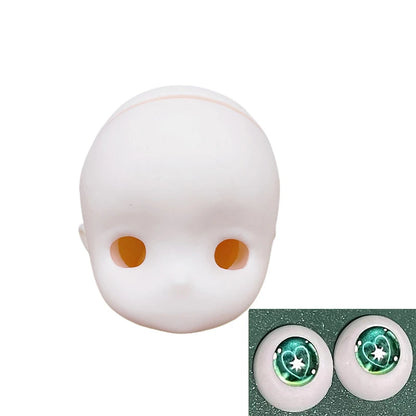 Anime Face Doll Head DIY 30cm Doll Makeup Doll Head or Whole Doll Makeup 1/6 Bjd Doll Girl Doll Toy Gift