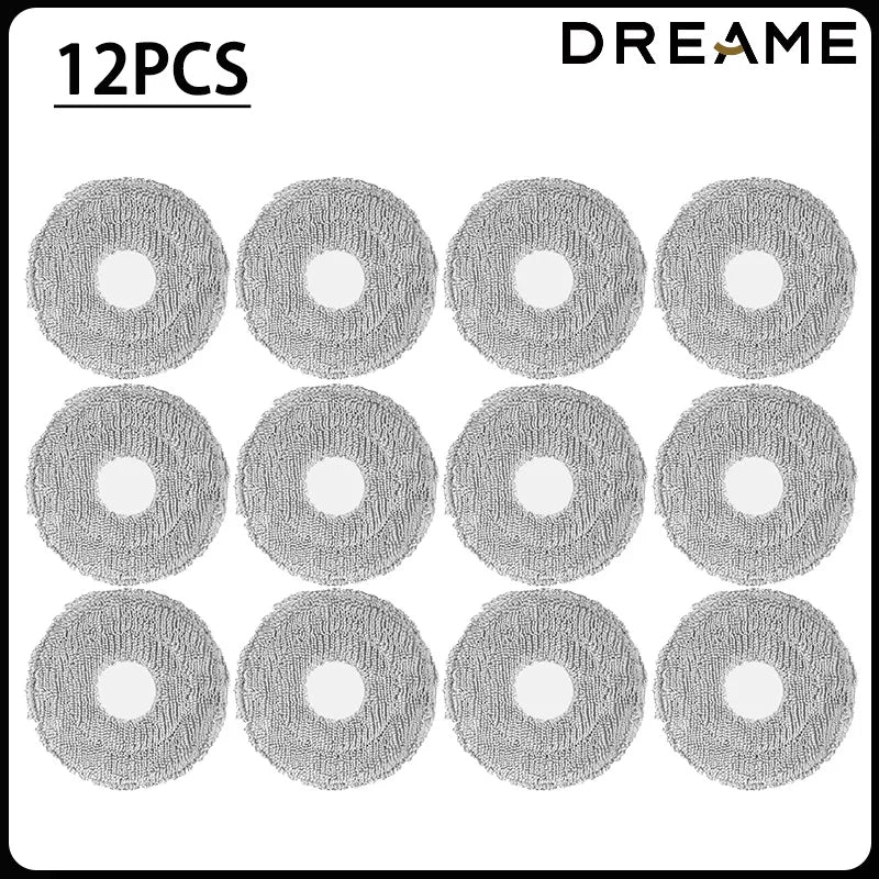 Dreame L40 Ultra / X40 Ultra Complete Vacuum Cleaner Accessories Main Side Brush HEPA Filter Mop Cloths Dust Bag
