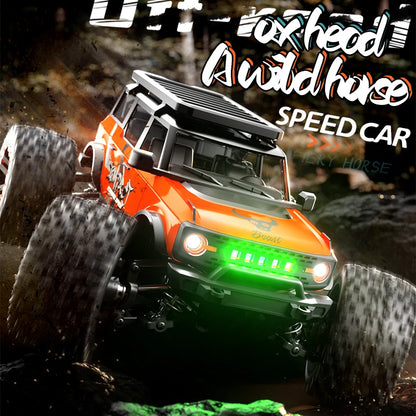 1:20 4WD RC Car 55KM/H With LED Professional Off-Road Racing Brushless 2.4G Remote Control Cars High Speed Drift Monster Truck