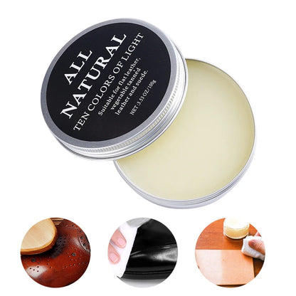 Mink Oil Cream For Leather 30ml/50ml/100ml Shoes Bags Leather Care Cream Leather Maintenance Cream Leathercraft Accessories