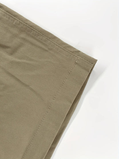 Men's Cargo Shorts 3D Plaid Print Multi-functional Utility Pockets Non-stretch Fabric Zipper Closure Outdoor Survival Style