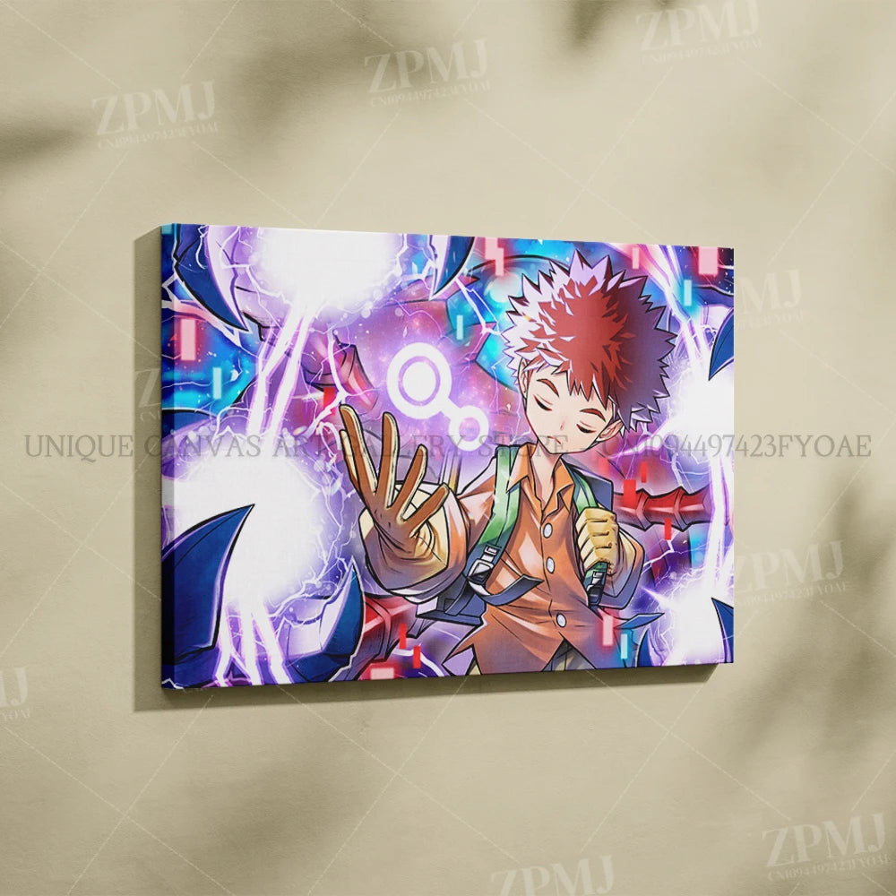 Japanese Anime Canvas Wall Art Digimon Digital Monsters Home Decorative HD Print Poster Painting Modern No Frame For Living Room
