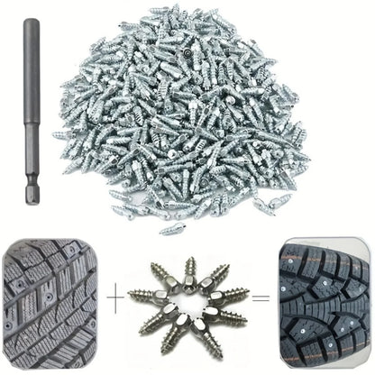 4*12/4*9mm non-slip skid nails Non-slip wheel tires 100PCs for cars motorcycles bicycles cars winter emergency