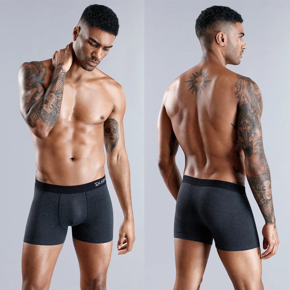 5pcs/pack Men Underwear Boxers Letter Elastic Band Mens Underpants Cotton Men's Panties Sexy Boxer Shorts Brand Trunks Gifts