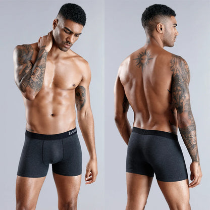 5pcs/pack Men Underwear Boxers Letter Elastic Band Mens Underpants Cotton Men's Panties Sexy Boxer Shorts Brand Trunks Gifts
