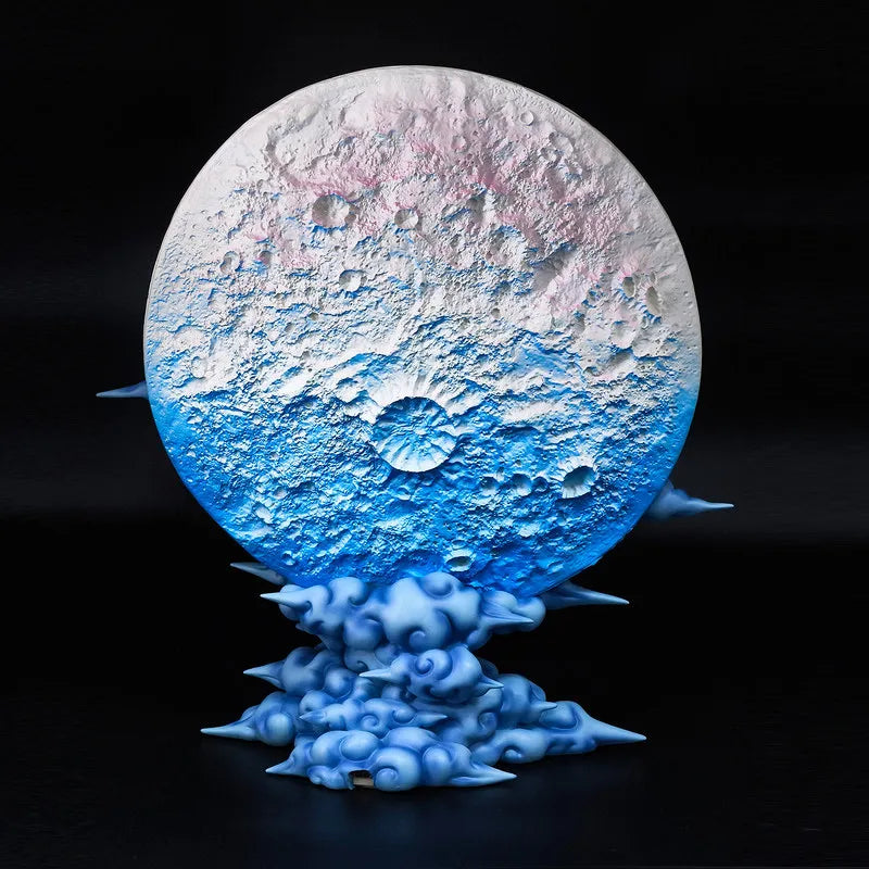New Jt Luminous Red Moon Anime Figure Display Background Collectible Ornament Desktop Decoration For Adult Collection Gift