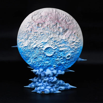 New Jt Luminous Red Moon Anime Figure Display Background Collectible Ornament Desktop Decoration For Adult Collection Gift