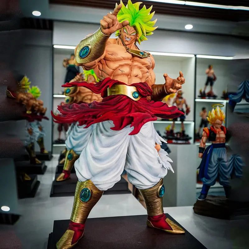 In Stock Dragon Ball Broly Anime Action Figure Premium Resin Statue Desktop Decoration Collectible Model Gift For Anime Lovers