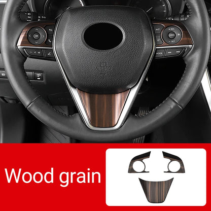 For Toyota Camry XV70 70 2018 2019 2020 2021 2022 2023 ABS Car Steering Wheel Button Panel Trim Cover Decorative Sticker