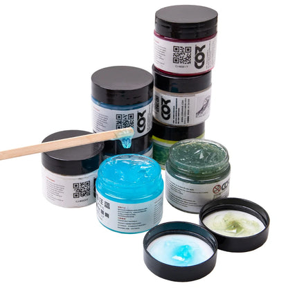 Landscaping Waterscape Paste Rivers/Oceans/Lakes/Static Simulated Water Effect Cream Scene Diy Modeling Making for Dioramas 50ml