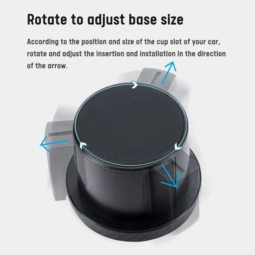 2-in-1 Car Cup Holder Expander Cupholder Adapter Auto Interior Cup Expandable Car Multifunction Organizer Storage Accessori Q7K3