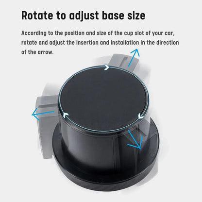 2-in-1 Car Cup Holder Expander Cupholder Adapter Auto Interior Cup Expandable Car Multifunction Organizer Storage Accessori Q7K3