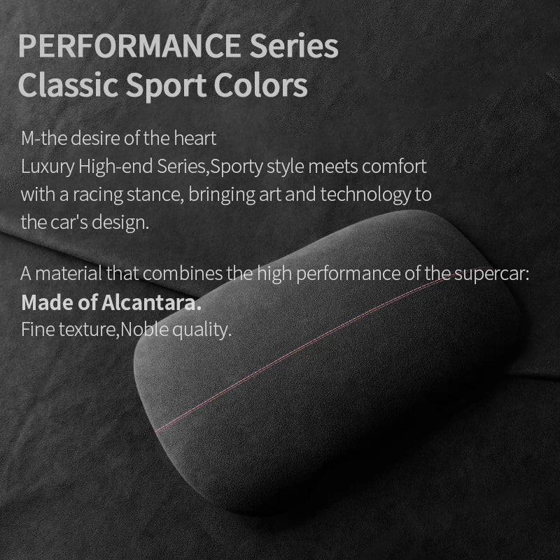 For Ford Mustang 2015-2025 Made of Alcantara Wrap ABS Car Trim Armrest Box Cover Panel Italian Suede Interior Tuning Accessories